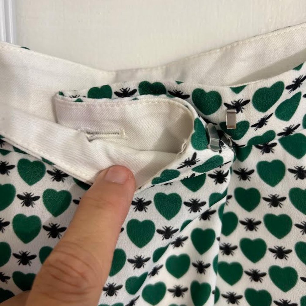 NWT J. Crew Collection Bee & Heart Lined Shorts - Size 10 - Rare - Picture 3 of 9